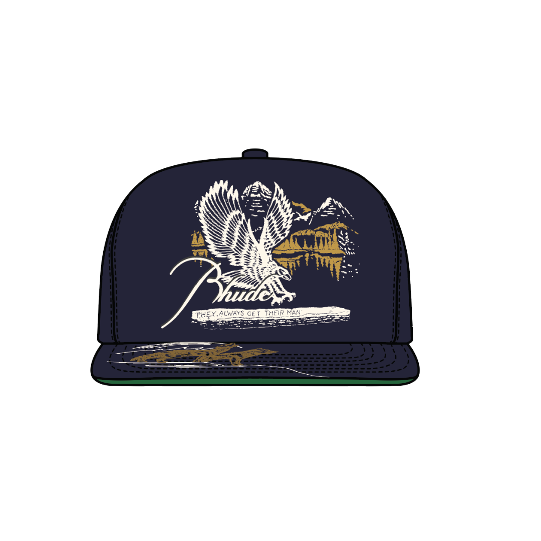 EAGLES SOUVENIR STRUCTURE HAT DARK/BLUE