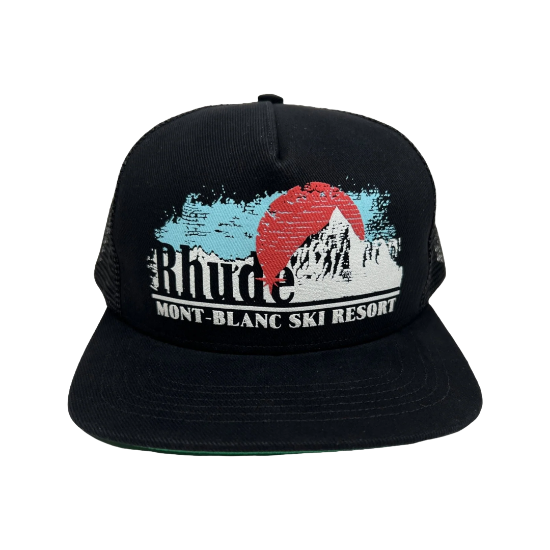 MONT-BLANC TRUCKER HAT BLACK