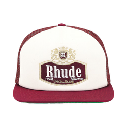 SPECIAL-BLEND TRUCKER HAT MAROON/OFF WHITE