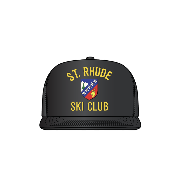 ST.RHUDE NYLON STRUCTURE HAT BLACK