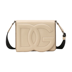 MEDIUM DG LOGO BAG CROSSBODY BAG BEIGE