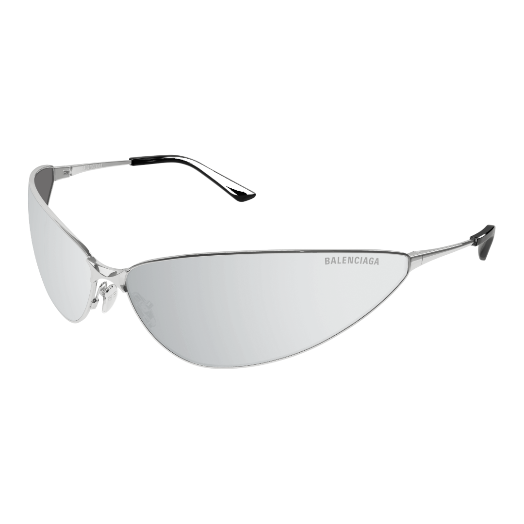 RAZOR 93MM CAT-EYE SUNGLASSES SILVER