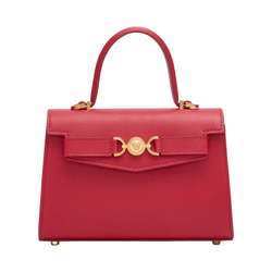 MEDUSA '95 SMALL HANDBAG LIPSTICK RED/GOLD