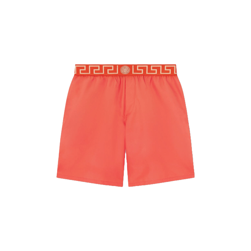 GRECA BORDER BOARDSHORTS CORAL