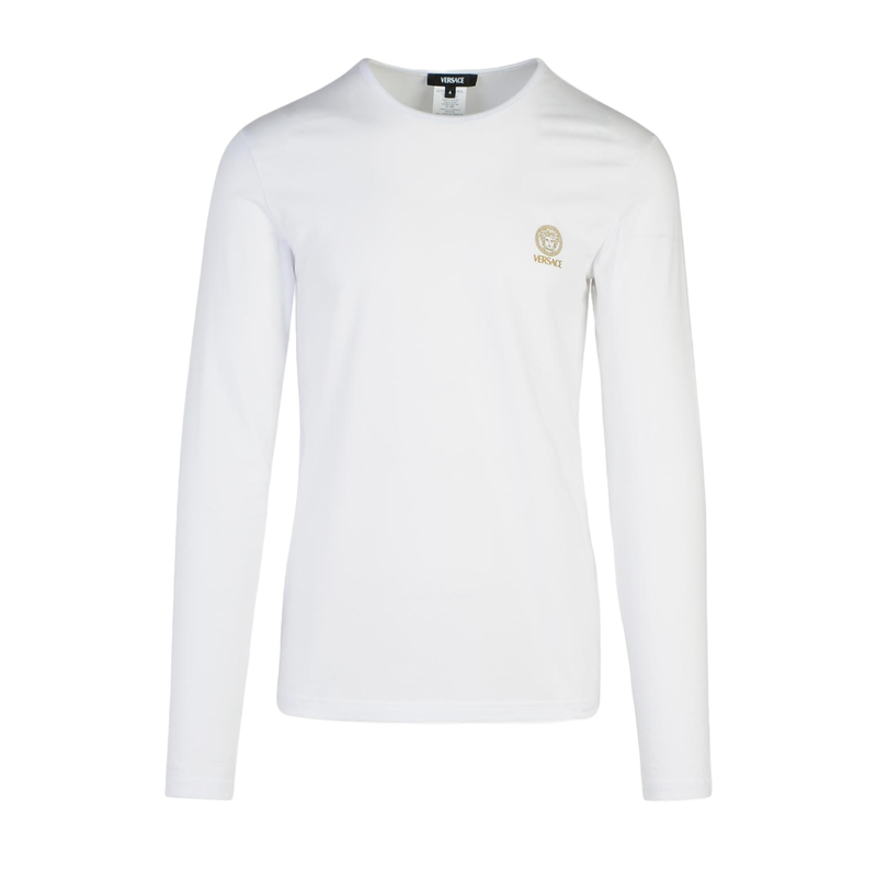 VERSACE LOGO LONG SLEEVE UNDERSHIRT