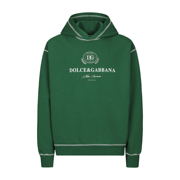 HOODIE WITH DOLCE & GABBANA PRINT GREN