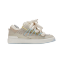 B-COURT PUFFY SKATE SNEAKERS IN CALFSKIN AND SUEDE
