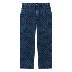 DARK VINTAGE MONOGRAM JEANS