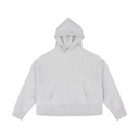 HEAVY HOODIE IN SILVER