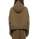 ETERNAL ZIP HOODIE IN MILITARY