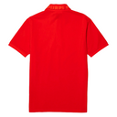 PURPLE BRAND PIQUE KNIT POLO SHIRT RED