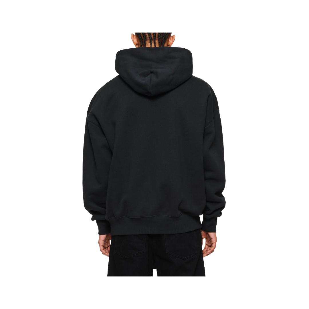 PURPLE BRAND OVERSIZED HOODIE  BLACK