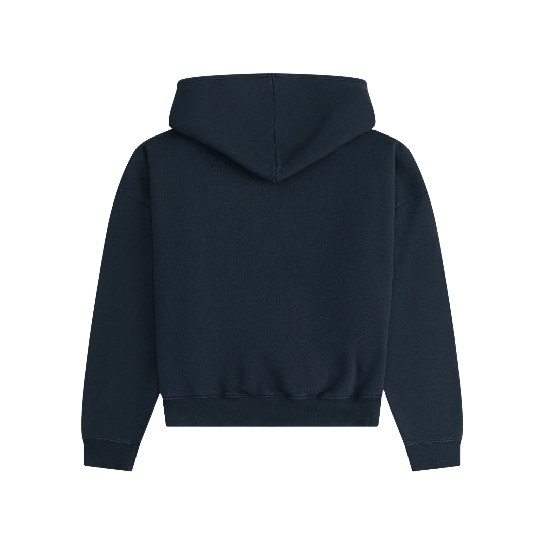 RHUDE GENEVE CATAMARAN HOODIE VTG BLACK