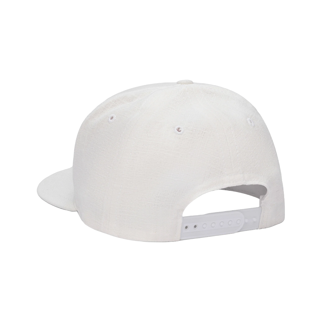 RHUDE AZUR LINEN HAT WHITE