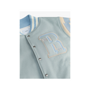 RHUDE MINT WOOL LIGHTNING VARSITY MINT/CREAM