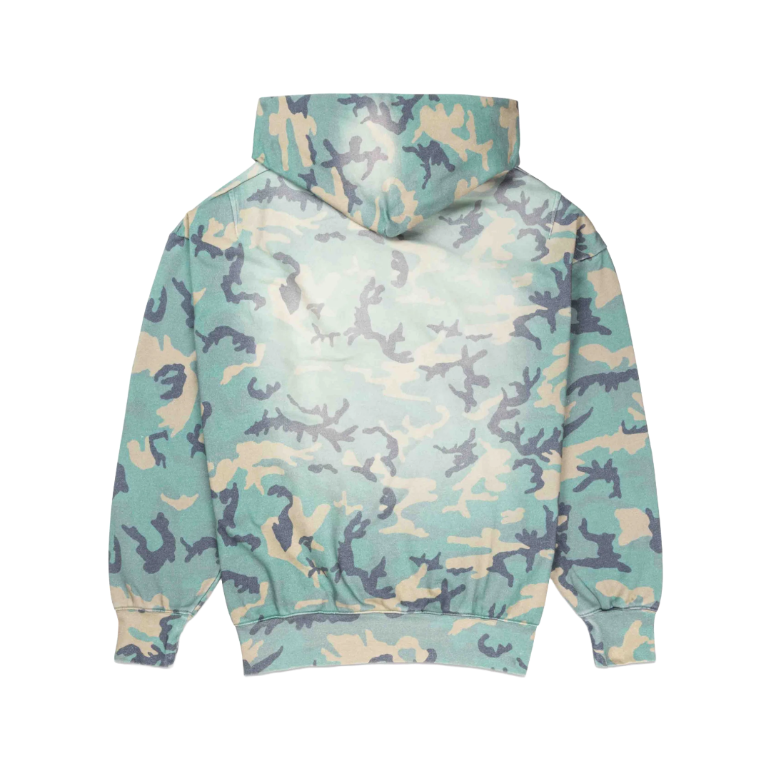 PURPLE BRAND FADED CAMO HOODIE