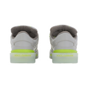 DOLCE & GABBANA CALFSKIN NEW ROMA SNEAKERS GREY