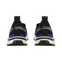 DOLCE & GABBANA KIDS STRETCH MESH SORRENTO 2.0 SNEAKERS BLUE/BLACK
