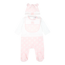 KIDS PINK DG LOGO BABY SET