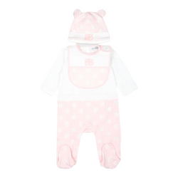 PINK DG LOGO BABY SET