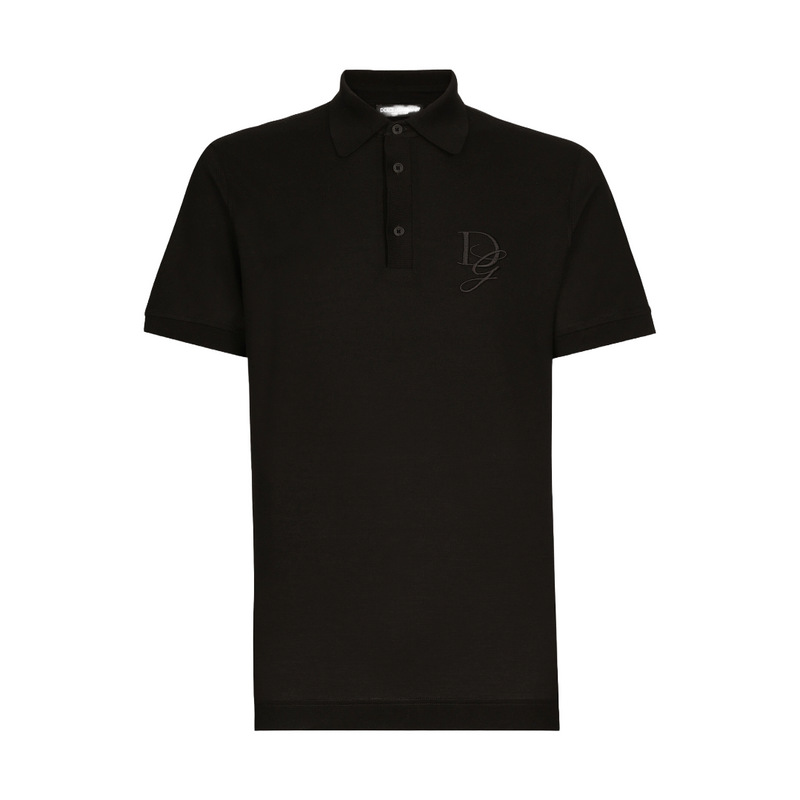 JERSEY POLO-SHIRT DG EMBROIDERY