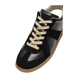 REPLICA SNEAKERS BLACK-TAN