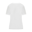 VERSACE LOGO-EMBROIDERED CREWNECK T-SHIRT WHITE