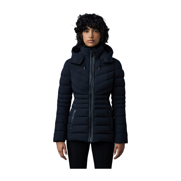 PATSY AGILE 360 DOWN JACKET WITH HOOD BLACK