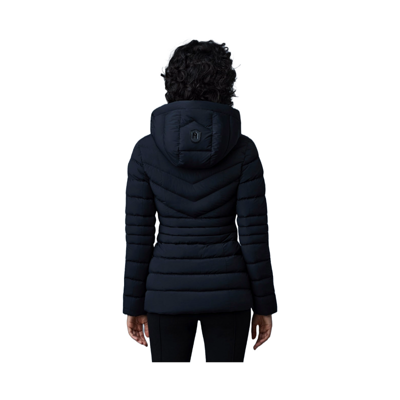 PATSY AGILE 360 DOWN JACKET WITH HOOD BLACK