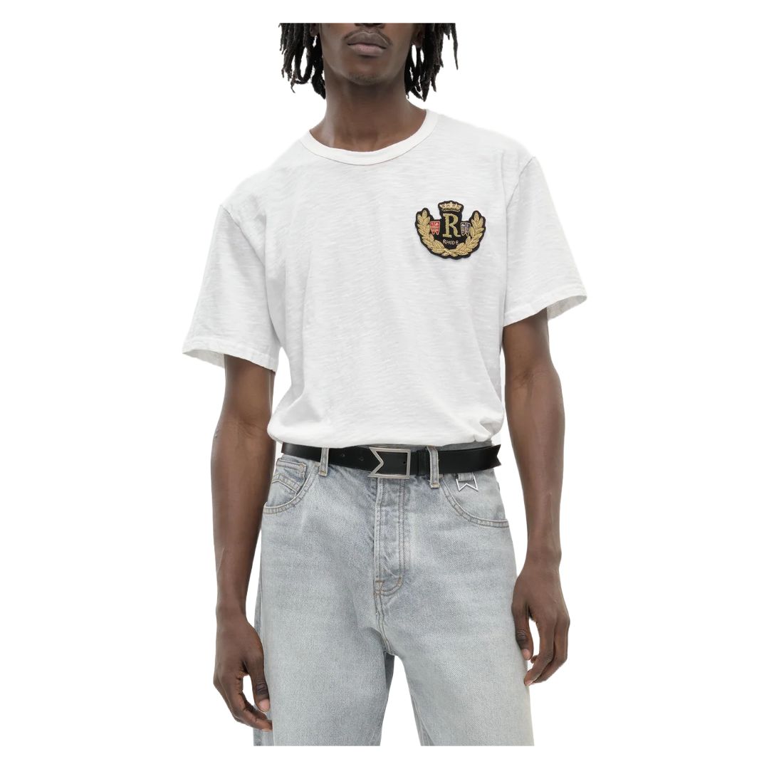 RHUDE CREST TEE WHITE