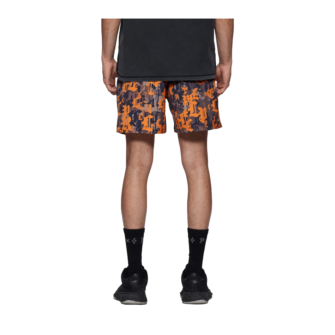 ALL ROUND SHORTS MULTICOLOR/ORANGE