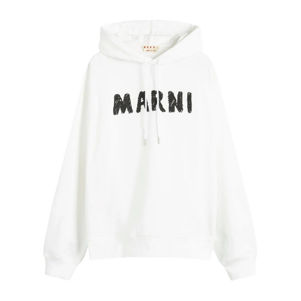 MARNI SCRIBBLE LOGO HOODIE