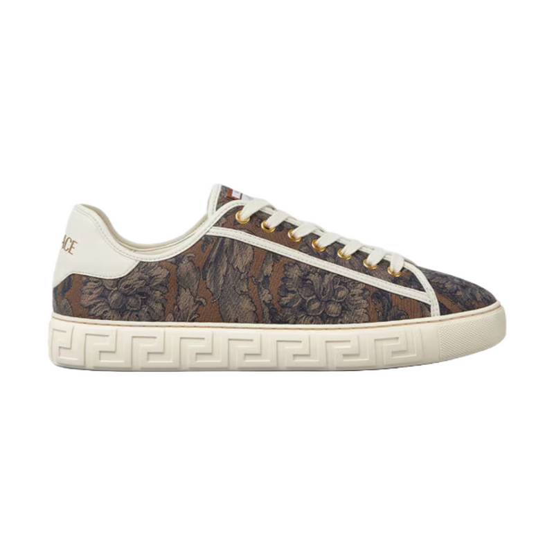 BAROCCO GRECA SNEAKERS BROWN/BLACK