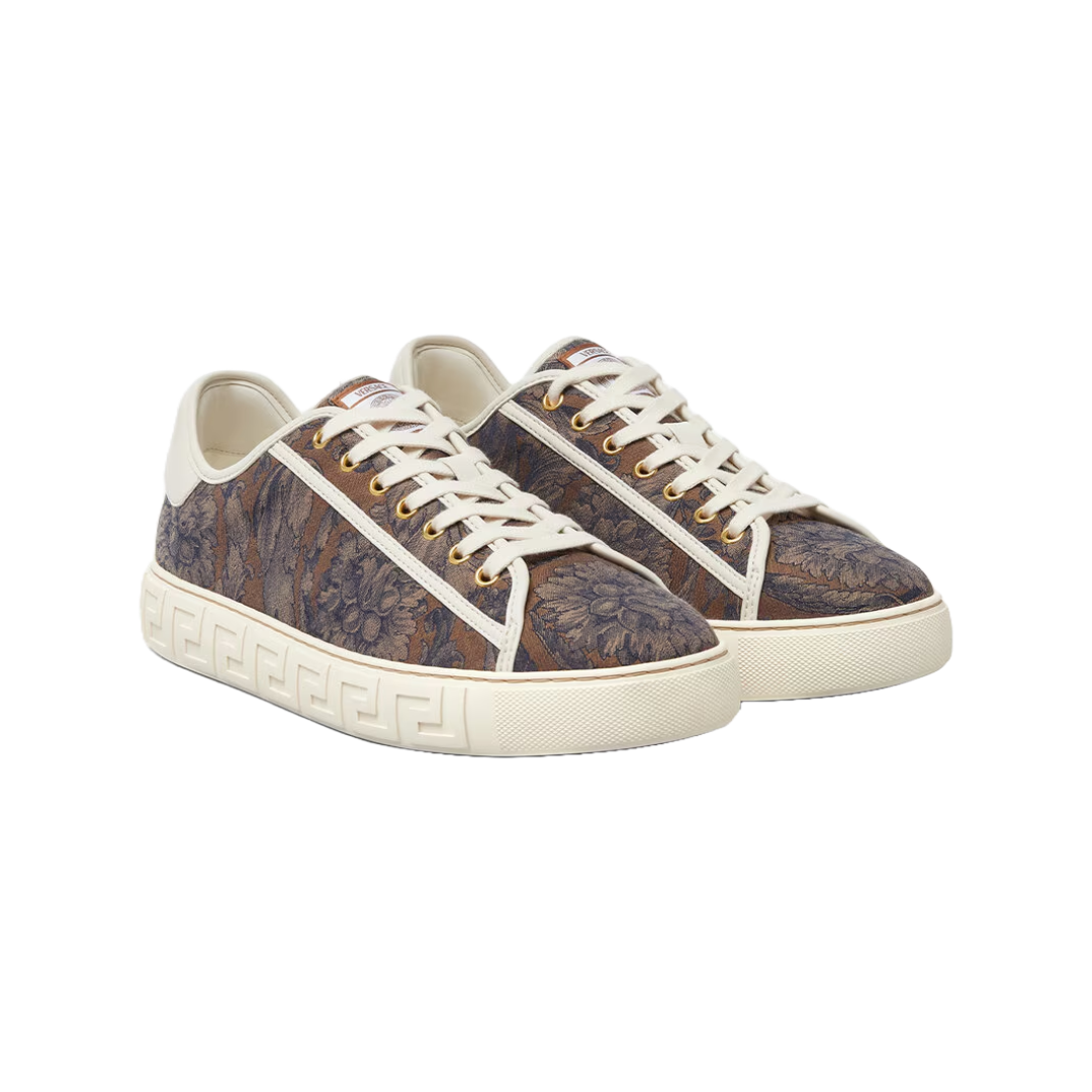 BAROCCO GRECA SNEAKERS BROWN/BLACK