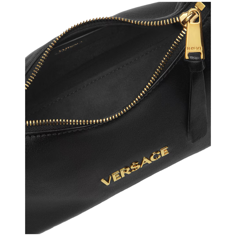 VERSACE TAG HOBO HANDBAG