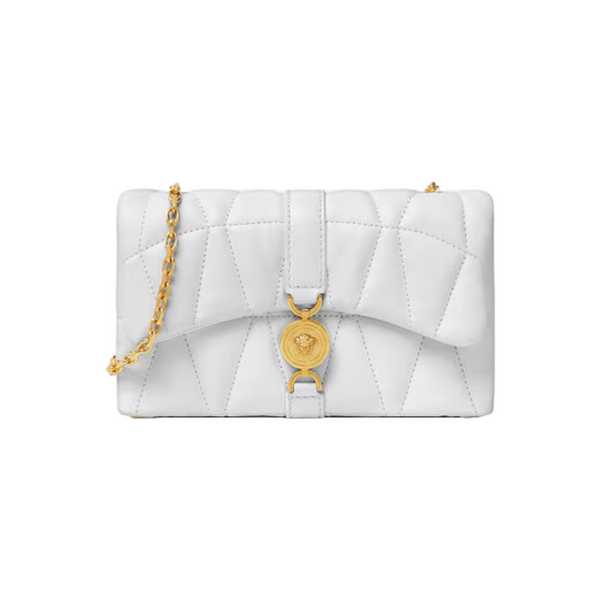 KLEO QUILTED MINI BAG WHITE