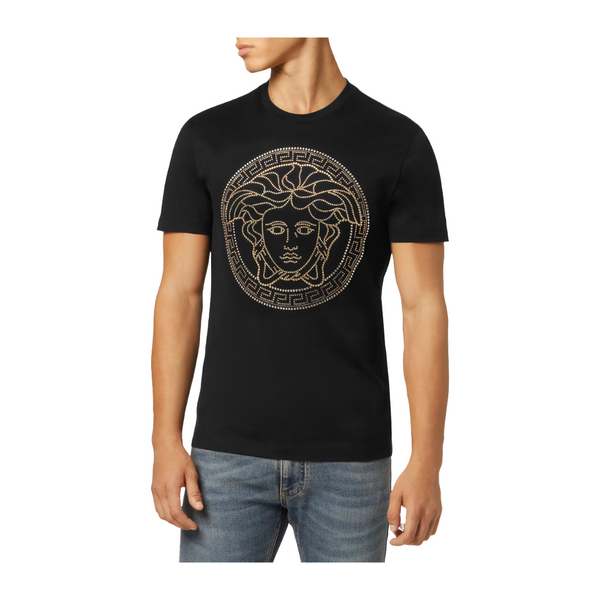 CRYSTAL MEDUSA T-SHIRT BLACK