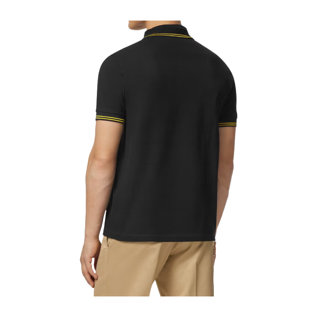 MEDUSA POLO SHIRT BLACK