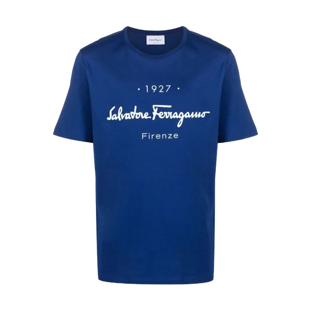 FERRAGAMO 1927 SIGNATURE COTTON T-SHIRT