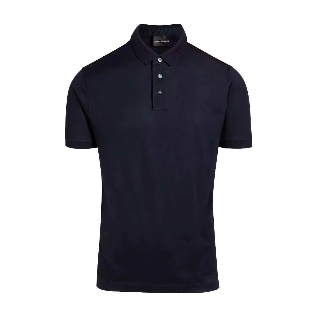 COTTON BLEND POLO SHIRT