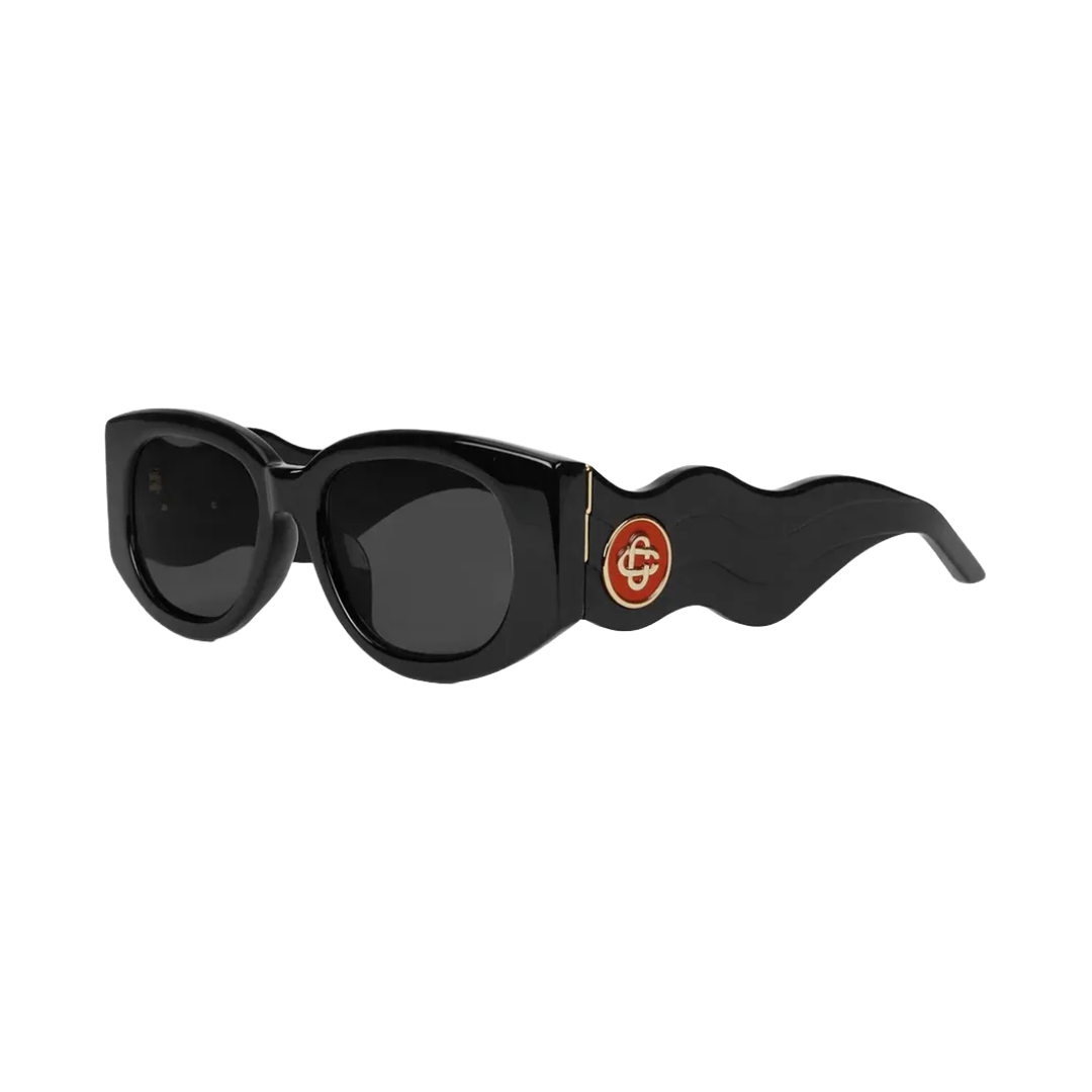 CASABLANCA OVAL WAVE FRAME BLACK