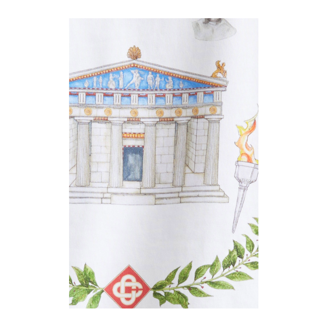 'LE TEMPLE DU SPORT' WHITE T-SHIRT