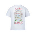 'LE PASSAGE' PRINTED T-SHIRT WHITE