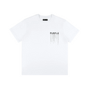 WORDMARK DRIP TEE WHITE