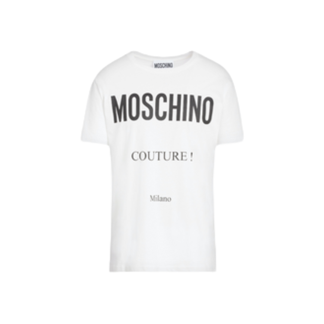 MOSCHINO JERSEY T-SHIRT MOSCHINO COUTURE