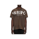 P104 TEXTURED JERSEY TEE ORANGE OVERDYE