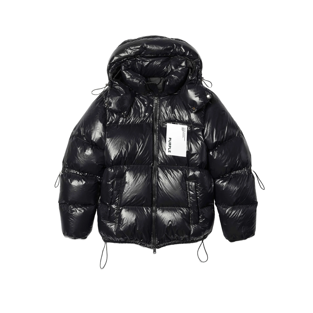 MB6079 NYLON PUFFER JACKET BLACK BEAUTY