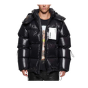 MB6079 NYLON PUFFER JACKET BLACK BEAUTY