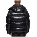 MB6079 NYLON PUFFER JACKET BLACK BEAUTY