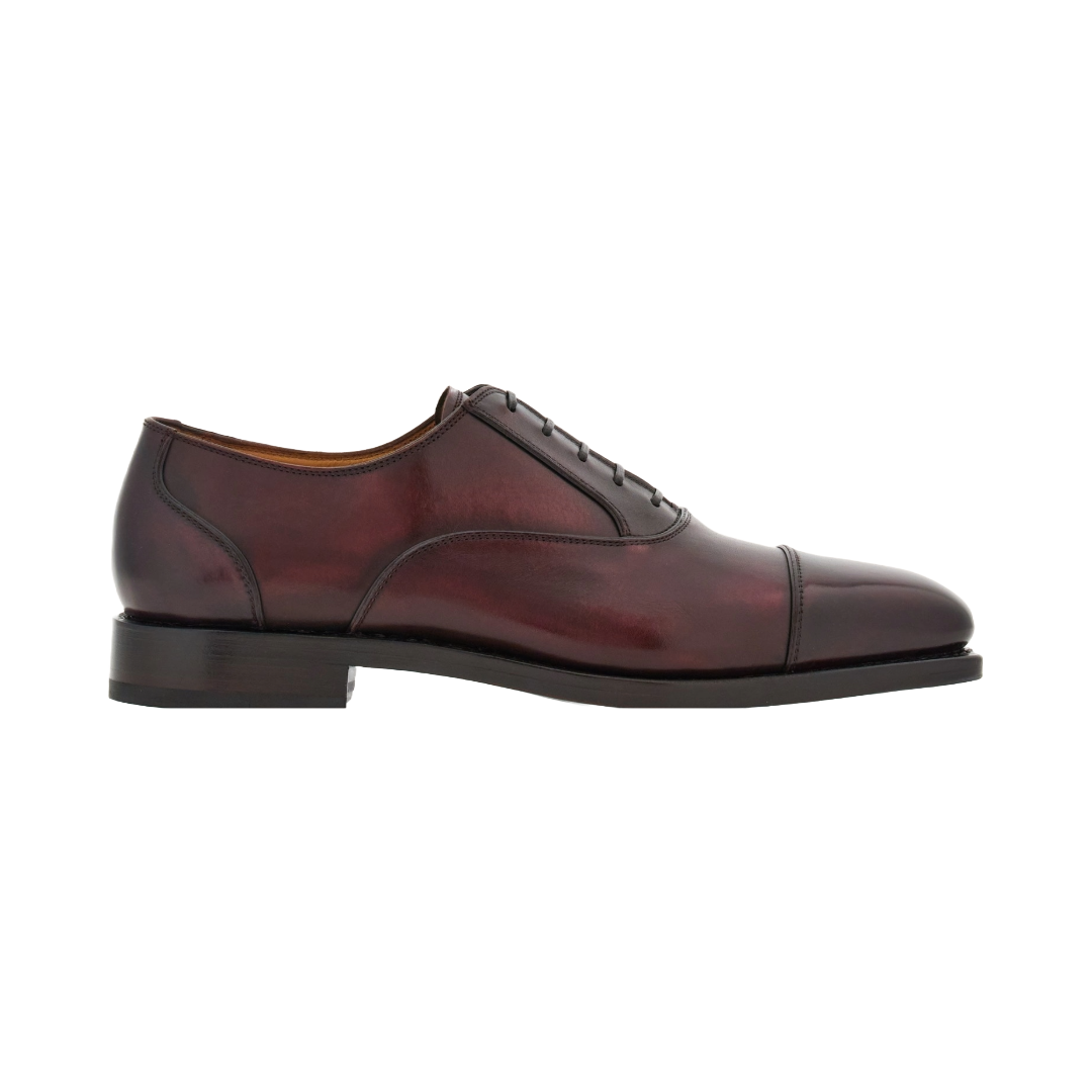 TRAMEZZA OXFORD WITH TOE CAP NEBBIOLO